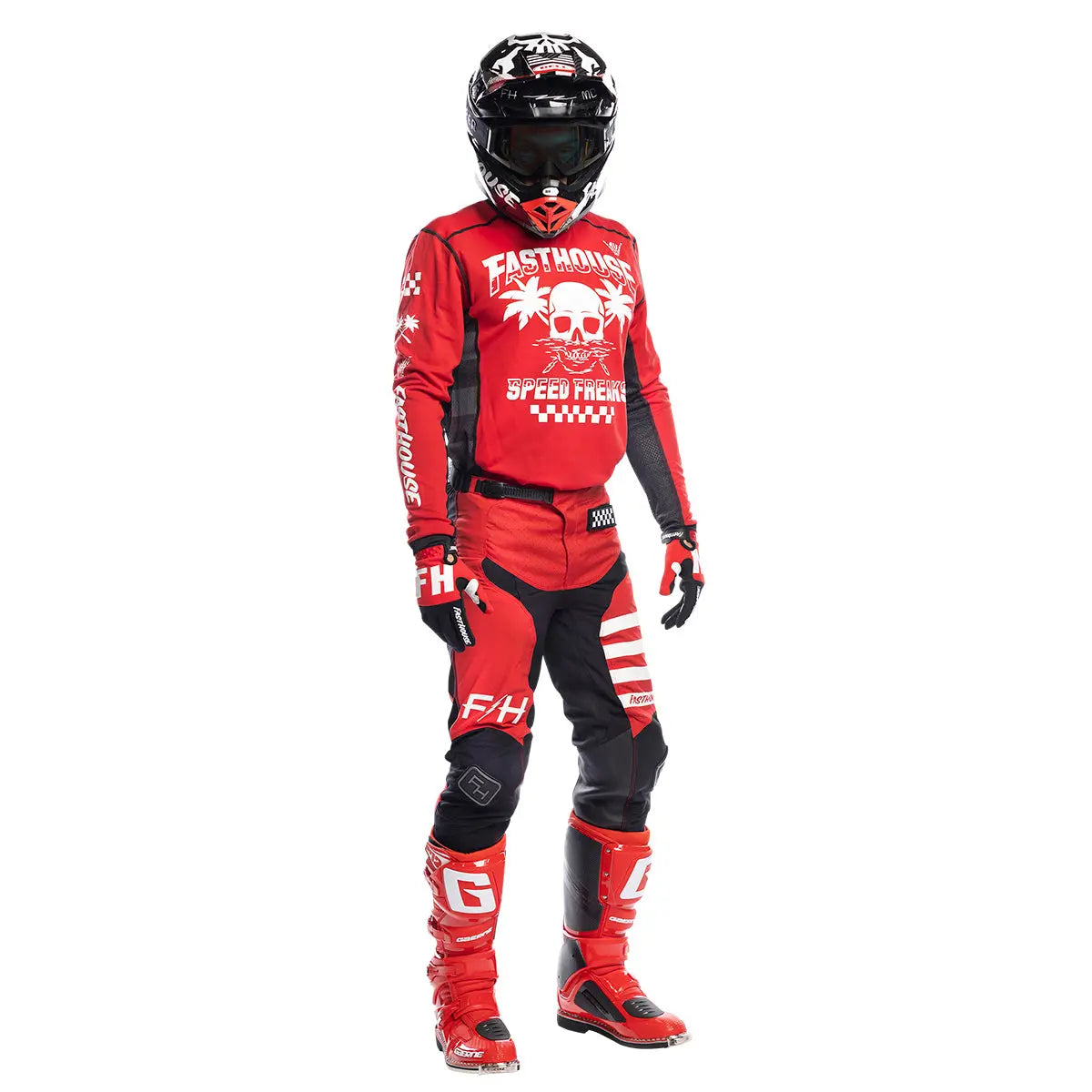USA Grindhouse Subside Jersey - Red