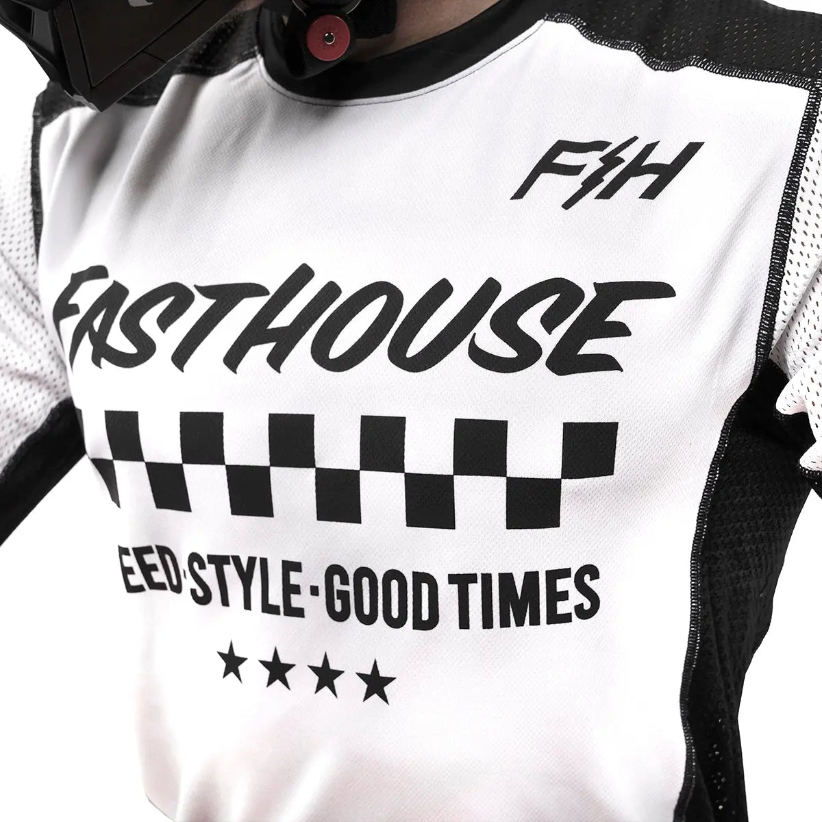 USA Originals Air Cooled Jersey - White/Black
