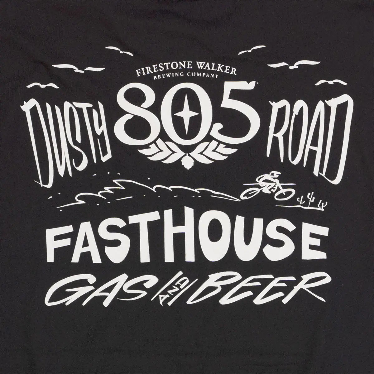 805 Dusty Tee - Black - Fasthouse