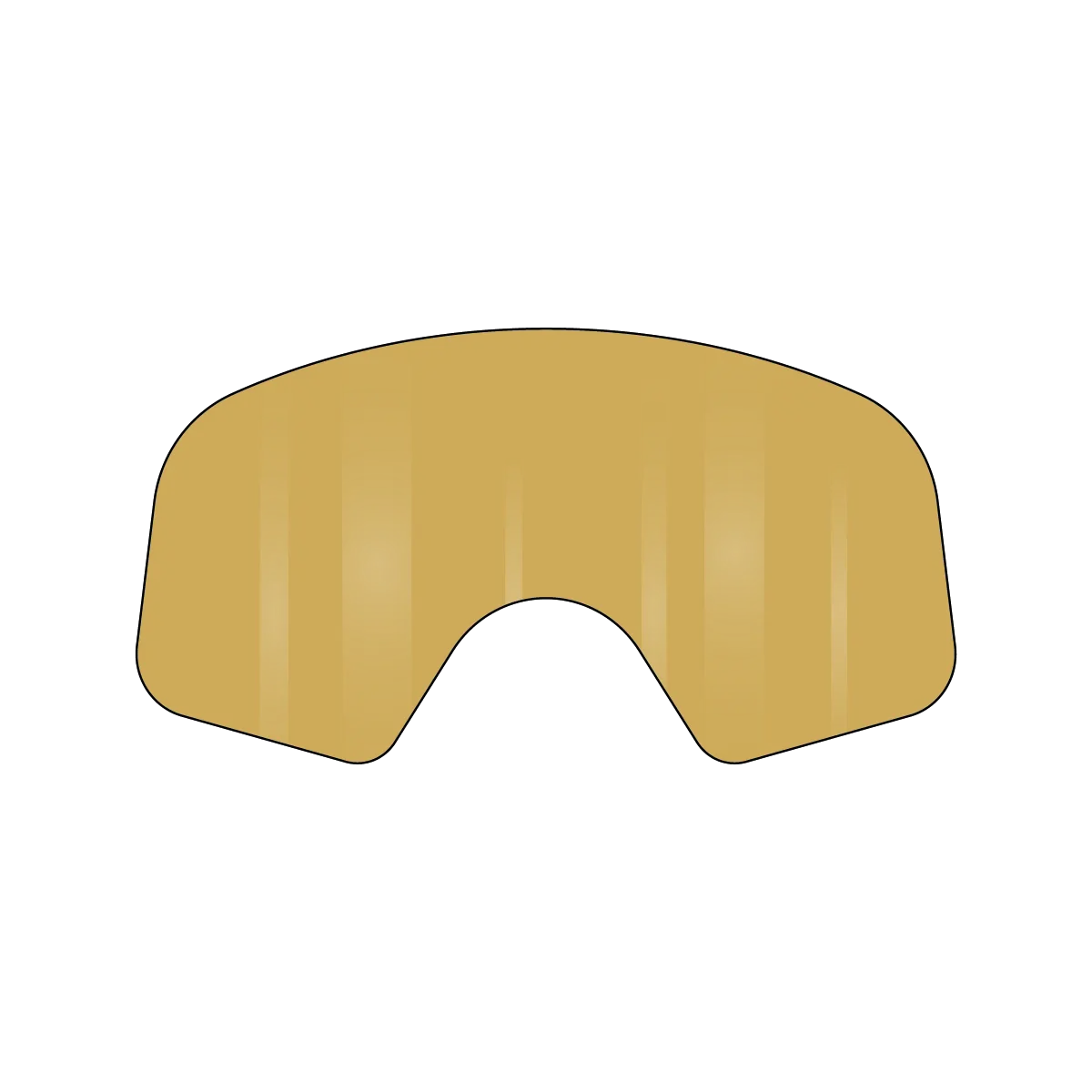 VonZipper Beefy Spare Lexan Lens - Amber - Fasthouse