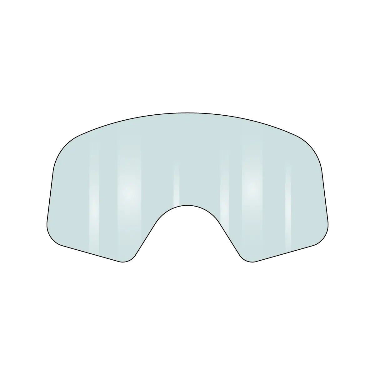VonZipper Beefy Spare Lexan Lens - Clear - Fasthouse