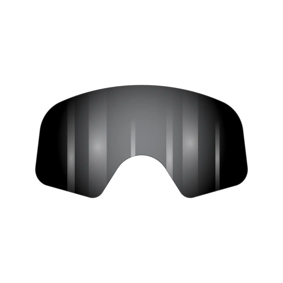 VonZipper Beefy Spare Lexan Lens - Gray Flash Chrome - Fasthouse