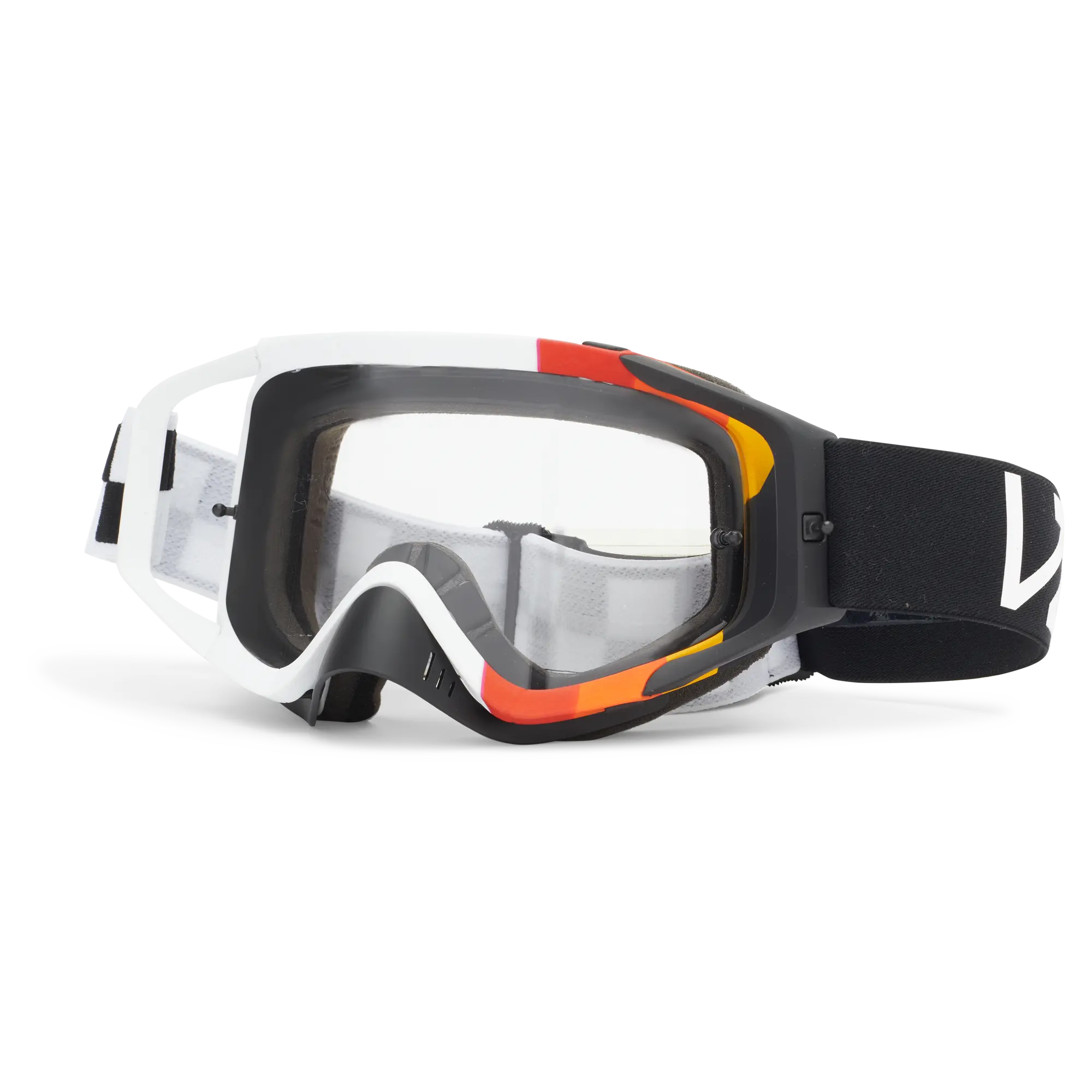 VonZipper Porkchop Hayz Goggle - White/Black Clear - Fasthouse