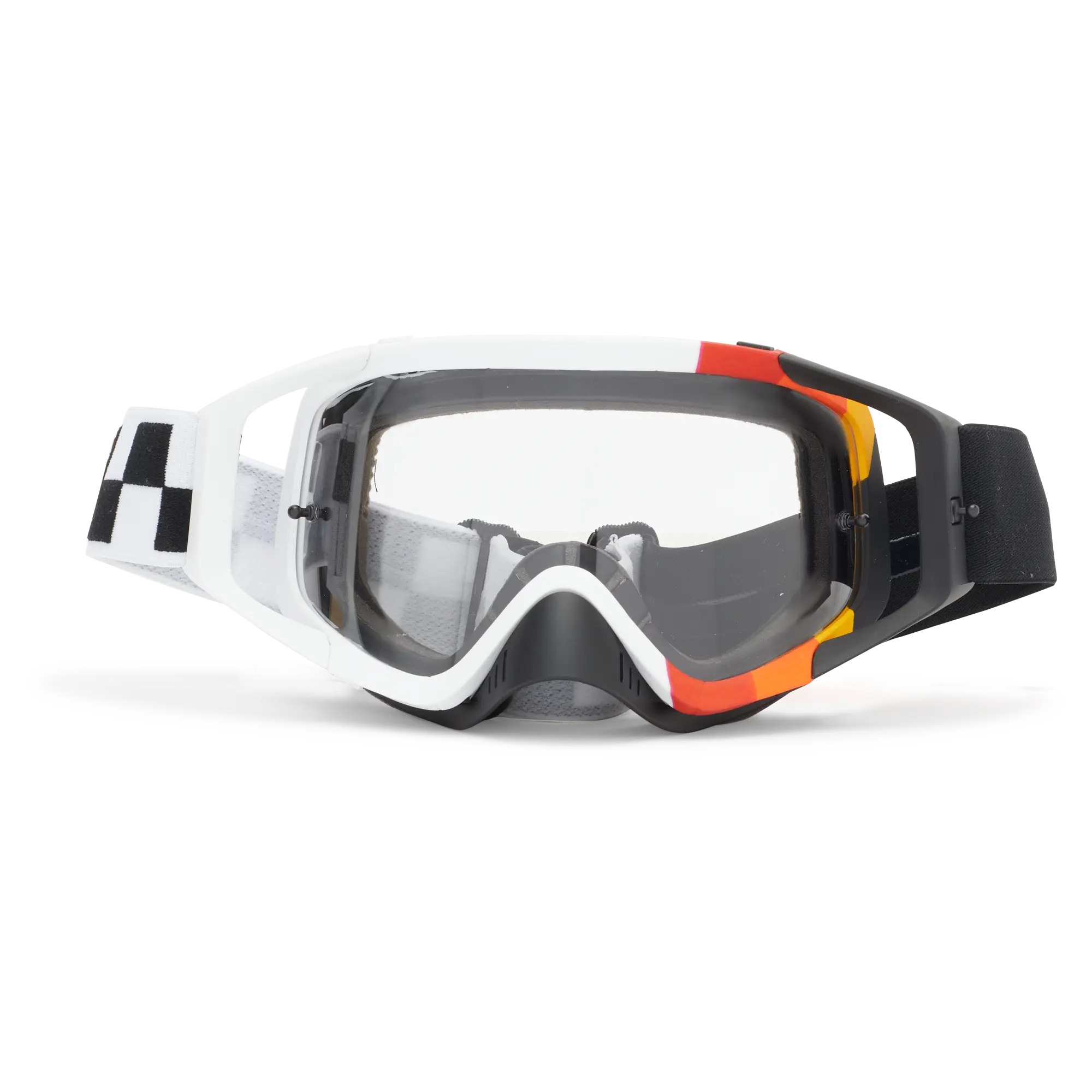VonZipper Porkchop Hayz Goggle - White/Black Clear - Fasthouse