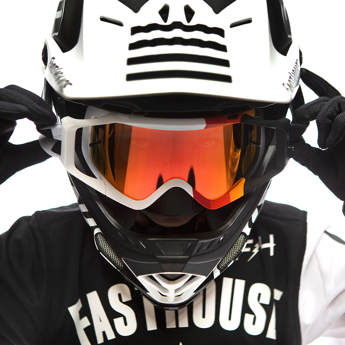 VonZipper Porkchop Hayz Goggle - White/Black Fasthouse