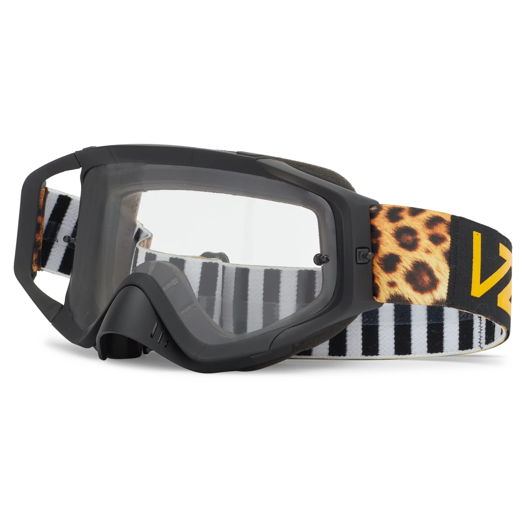 VonZipper Porkchop Kennedy Goggle - Black Clear - Fasthouse