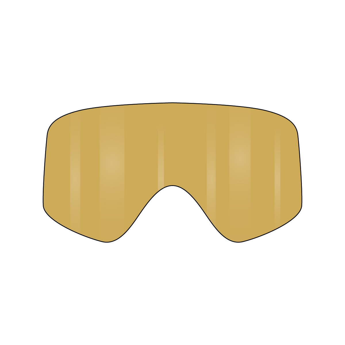 VonZipper Porkchop Spare Injected Lens - Amber
