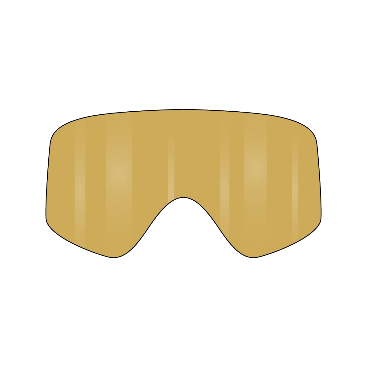 VonZipper Porkchop Spare Injected Lens - Amber - Fasthouse