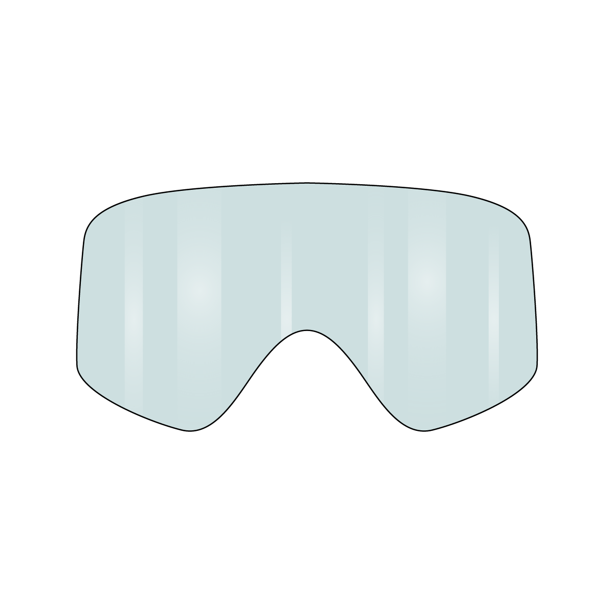VonZipper Porkchop Spare Injected Lens - Clear