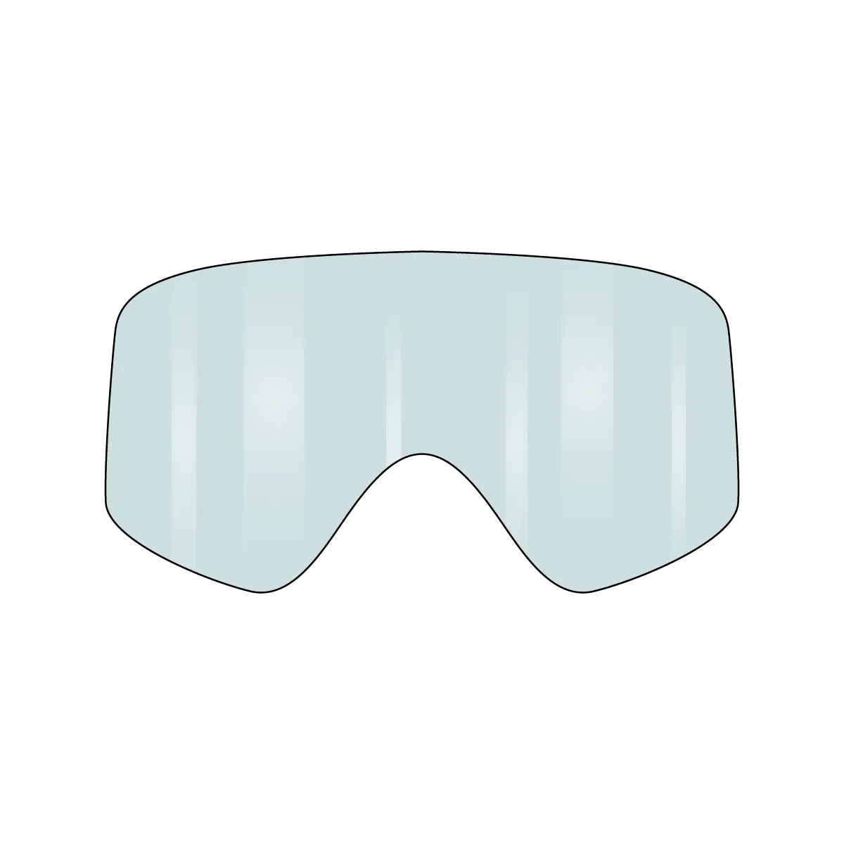 VonZipper Porkchop Spare Injected Lens - Clear - Fasthouse