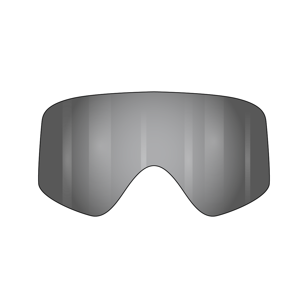 VonZipper Porkchop Spare Injected Lens - Smoke