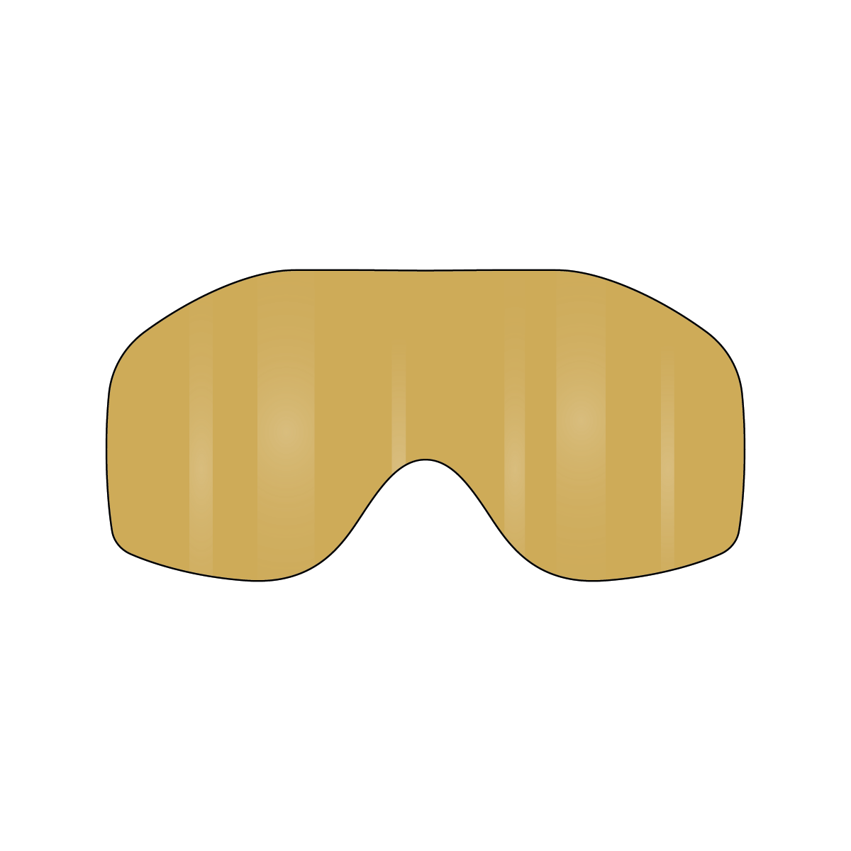 VonZipper Sizzle Spare Lexan Lens - Amber