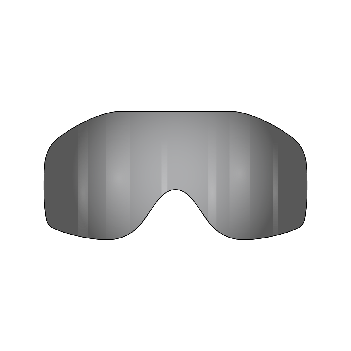 VonZipper Sizzle Spare Lexan Lens - Smoke