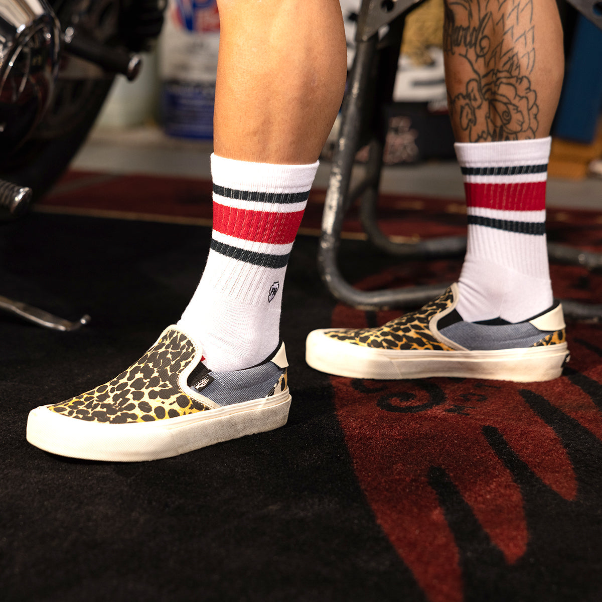 Venice Sock - White Fasthouse