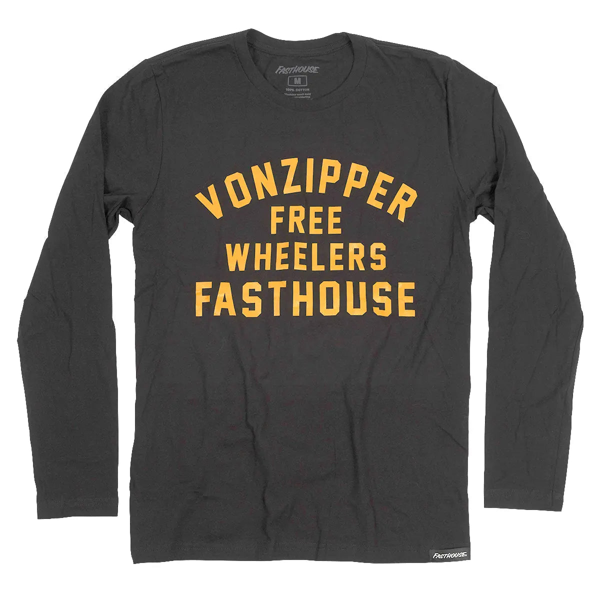 VonZipper Barley Long Sleeve Tee - Black - Fasthouse