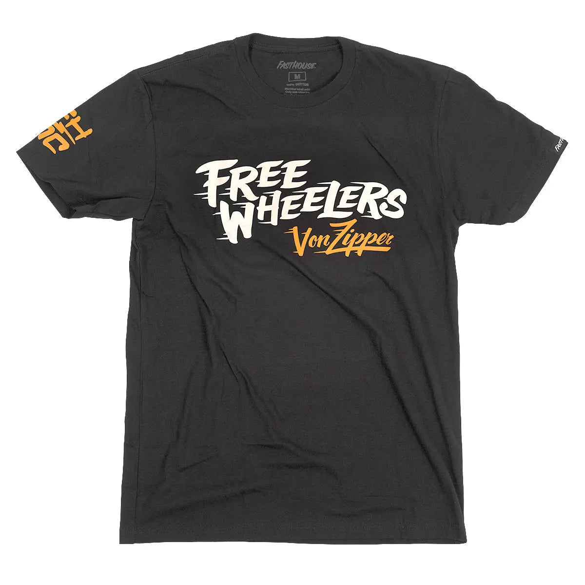VonZipper Free Wheelers Tee - Black - Fasthouse