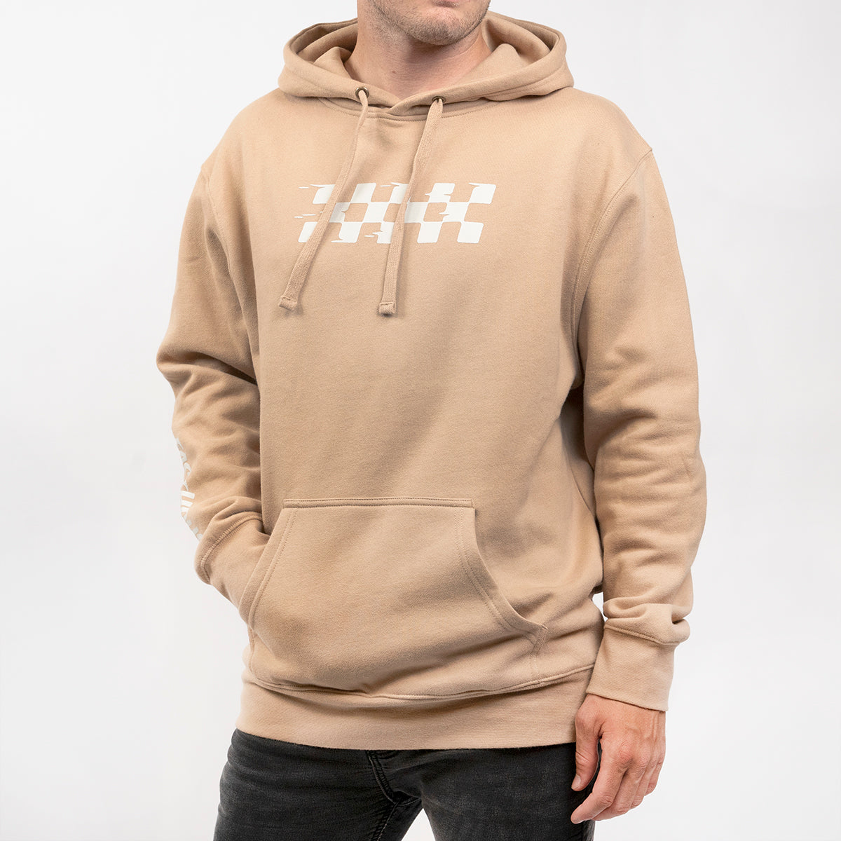 Vortex Hooded Pullover - Sand