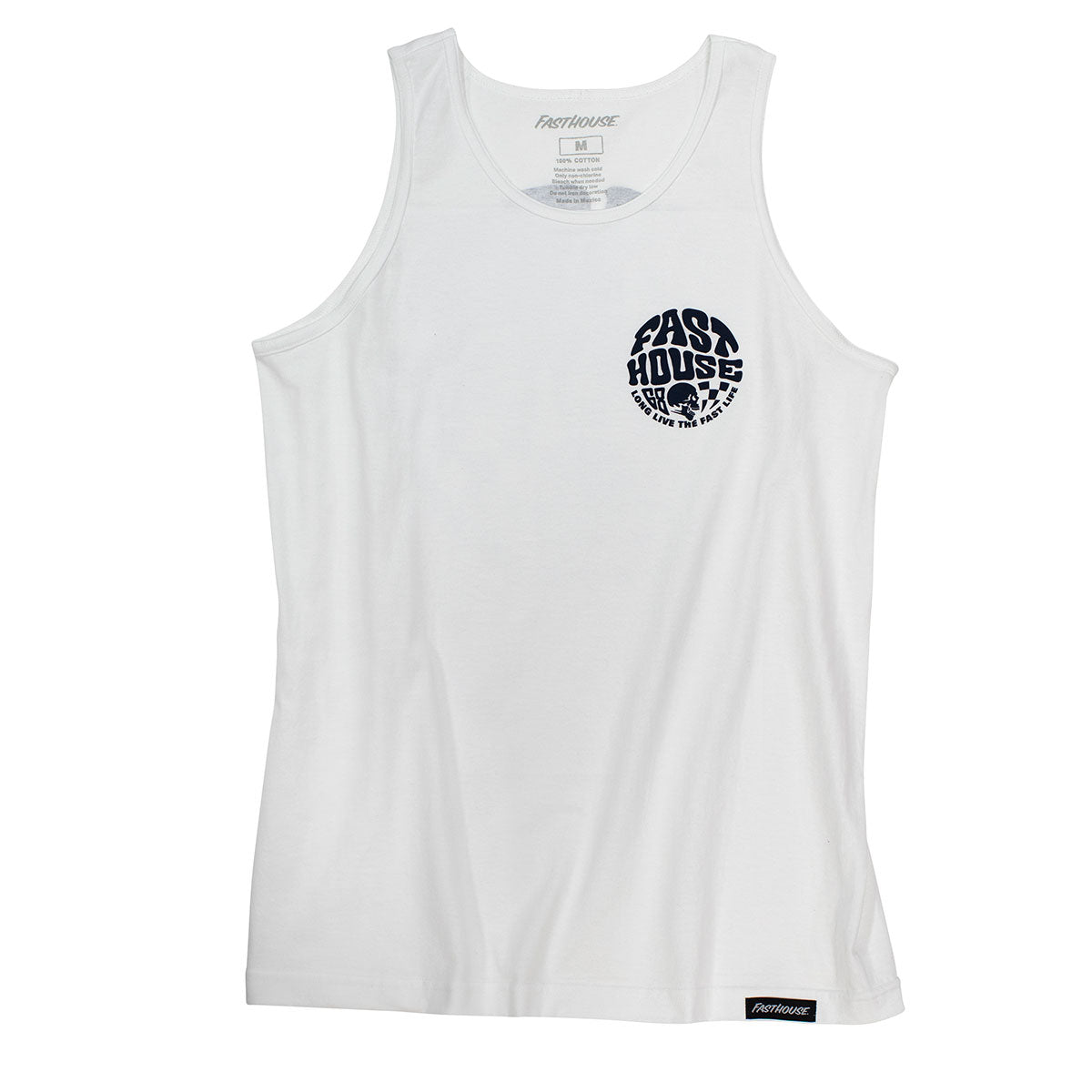 Waxed Tank - White