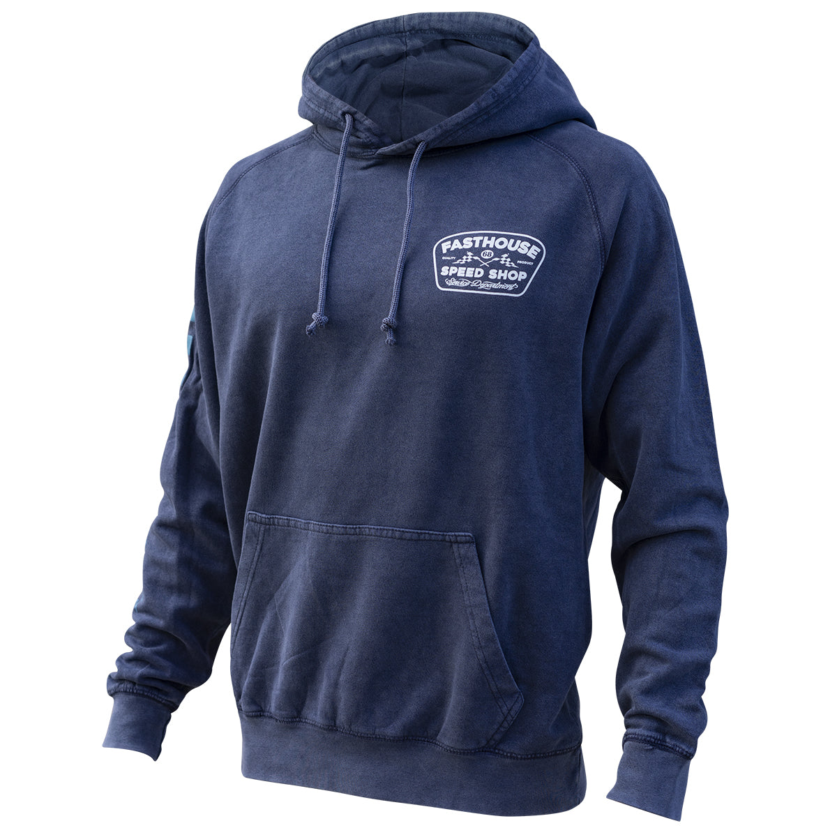 Fasthouse - Wedged Hoodie - Navy Wash