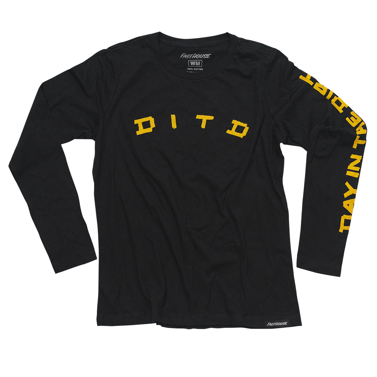 Fasthouse - Day in the Dirt Dirty Racing LS Womens Tee - Black