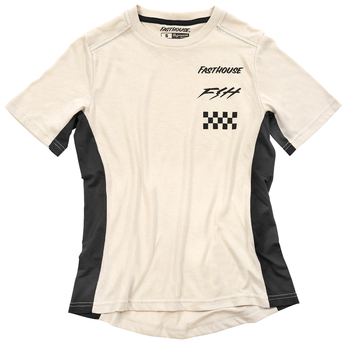 Evoke SS Women's Tech Tee - Cream Closeout