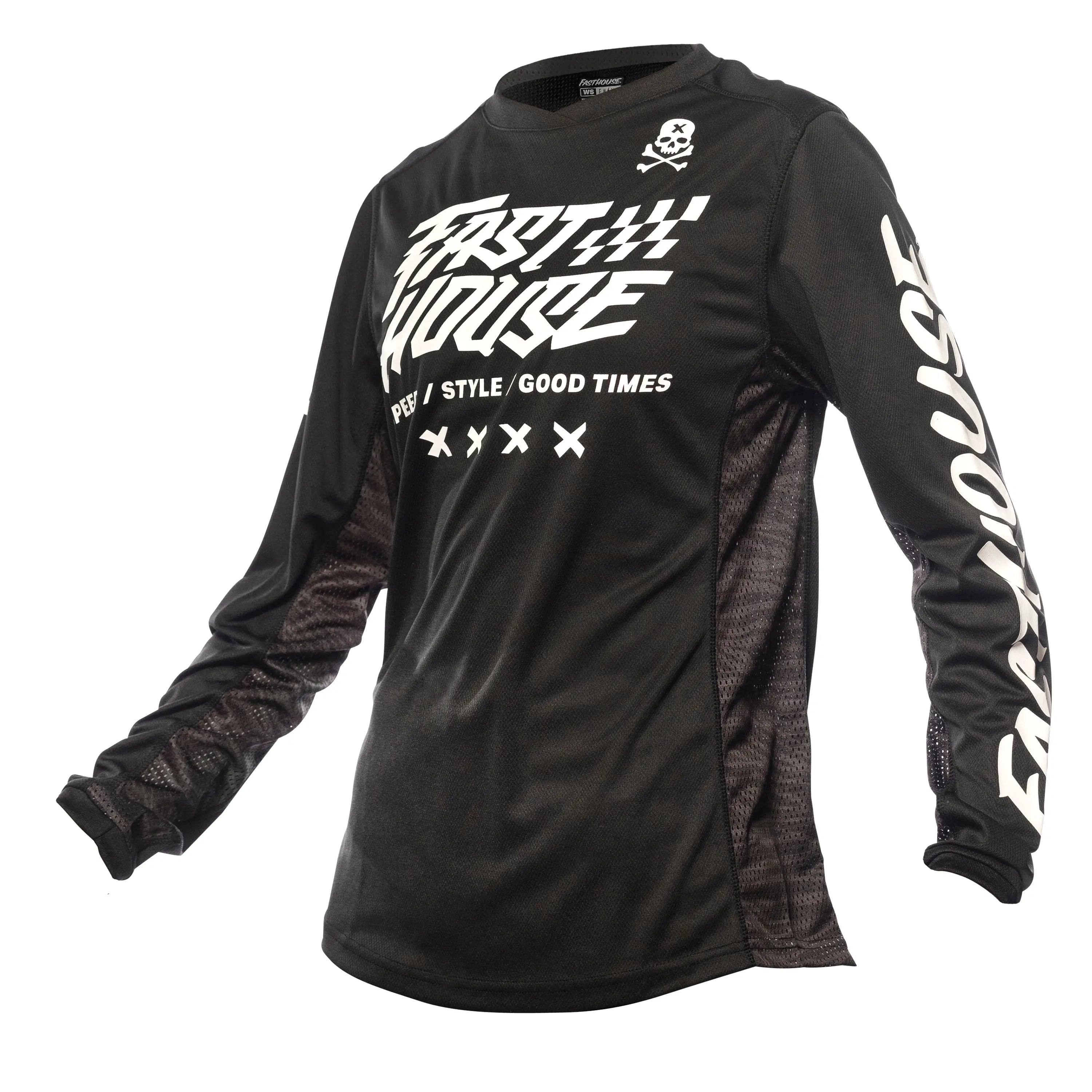 Grindhouse Rufio Women's Jersey - Black - Fasthouse