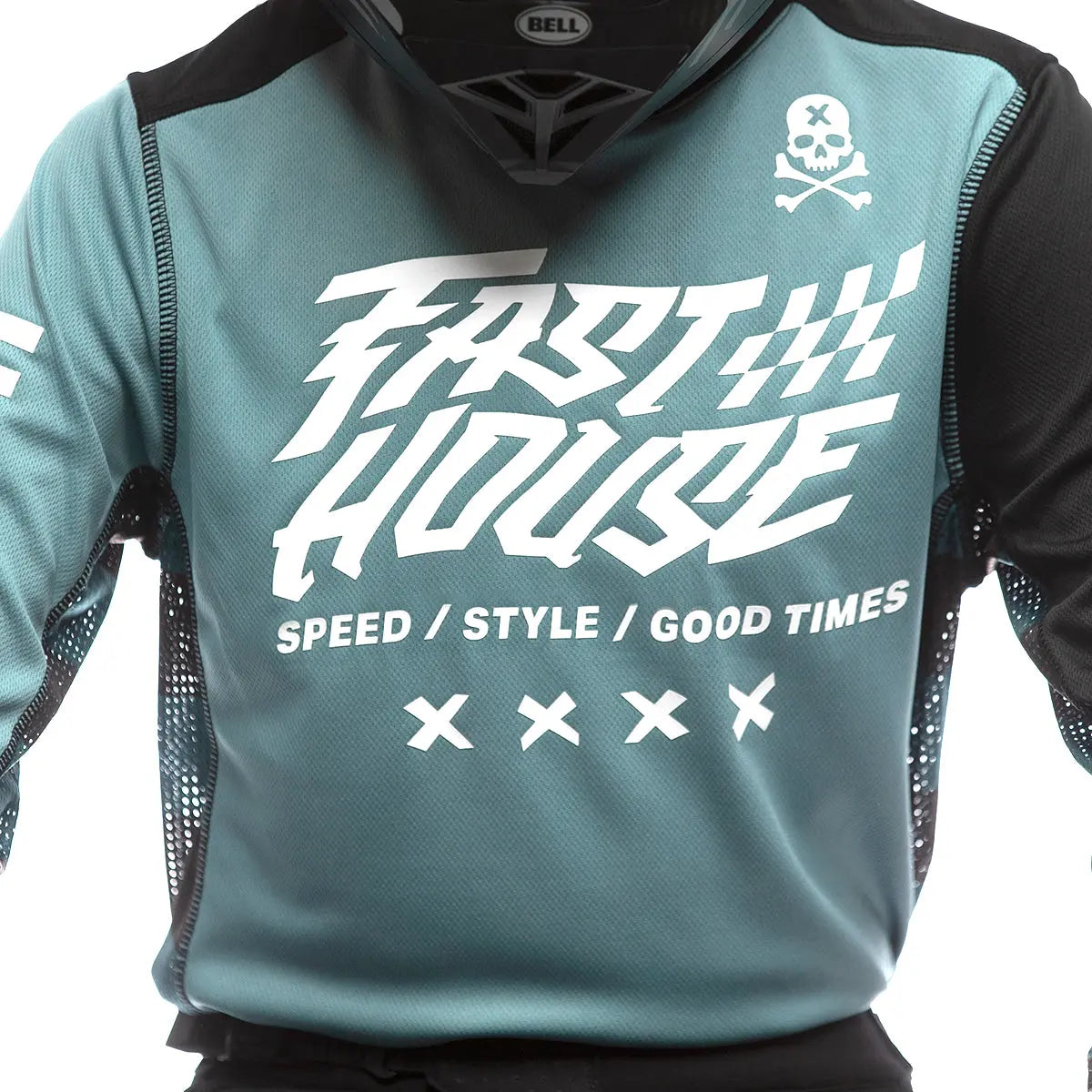 Grindhouse Rufio Women's Jersey - Slate - Fasthouse