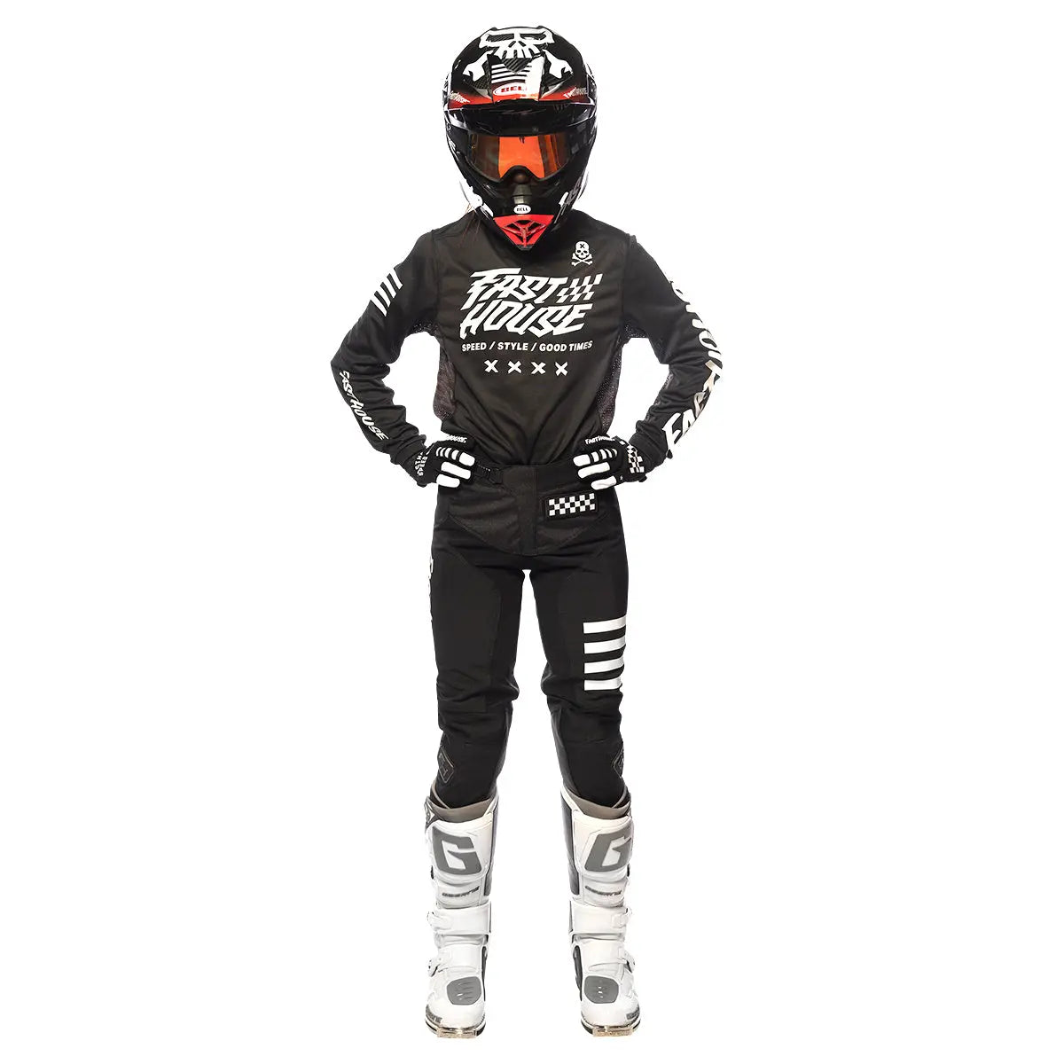 Grindhouse Rufio Women's Jersey - Black - Fasthouse