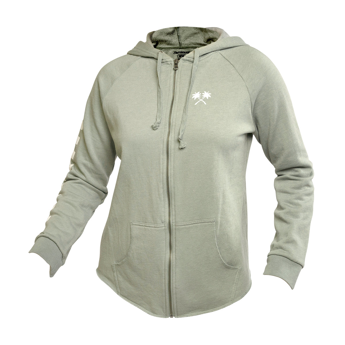 Sage Zip Up Hoodie