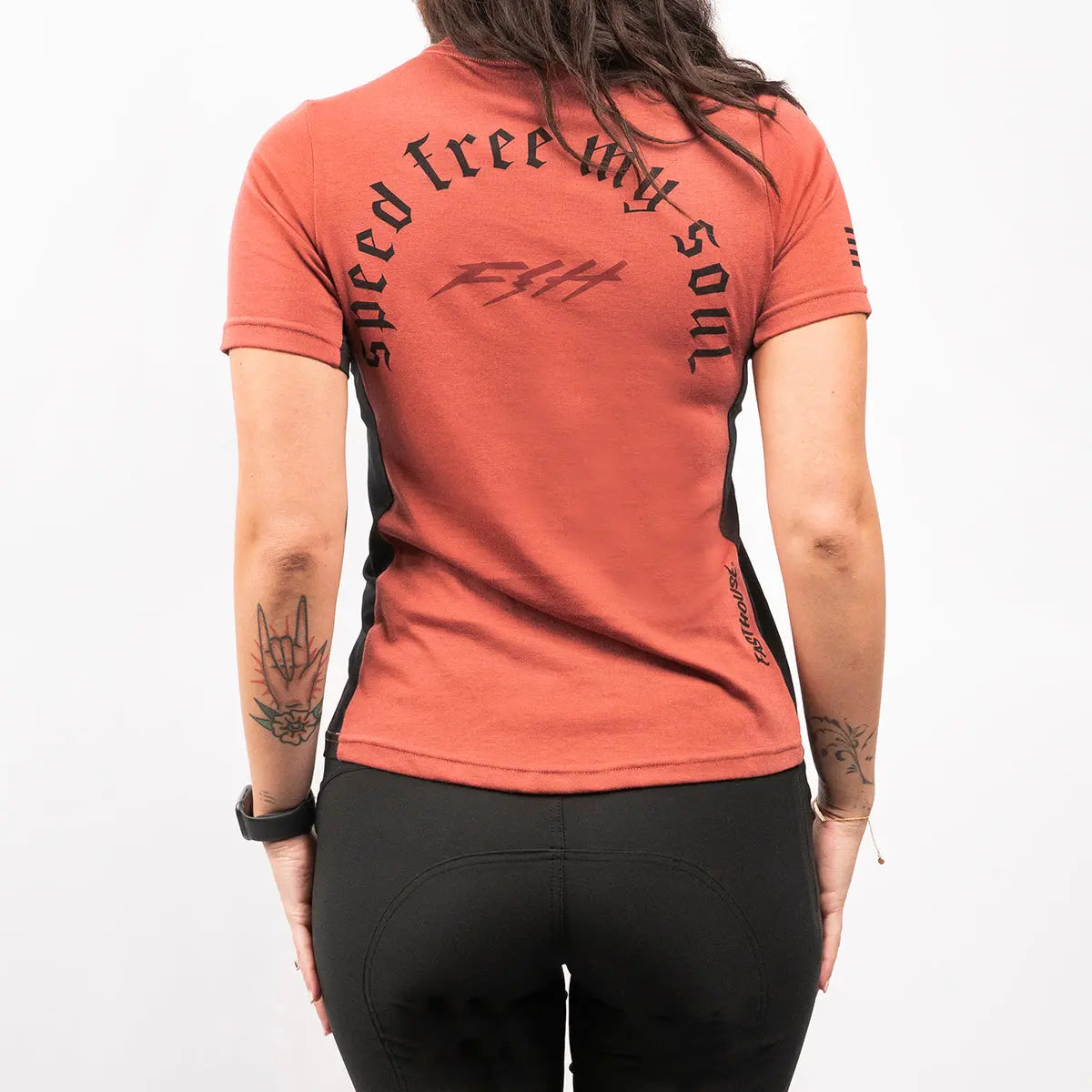 Menace SS Women's Tech Tee - Mauve - Fasthouse