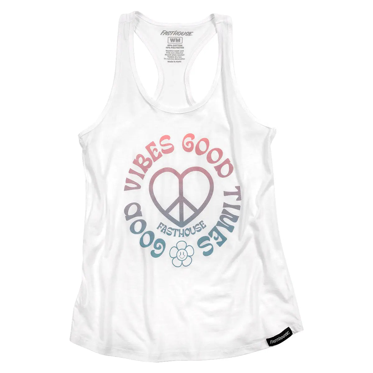 Vivid Women's Tank - White - Fasthouse