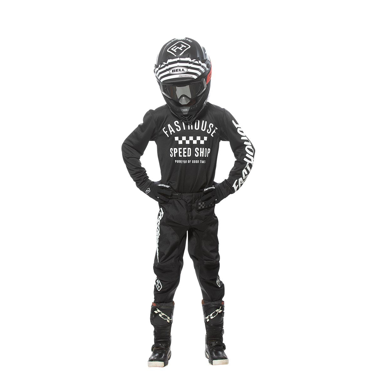 Carbon Youth Jersey - Black