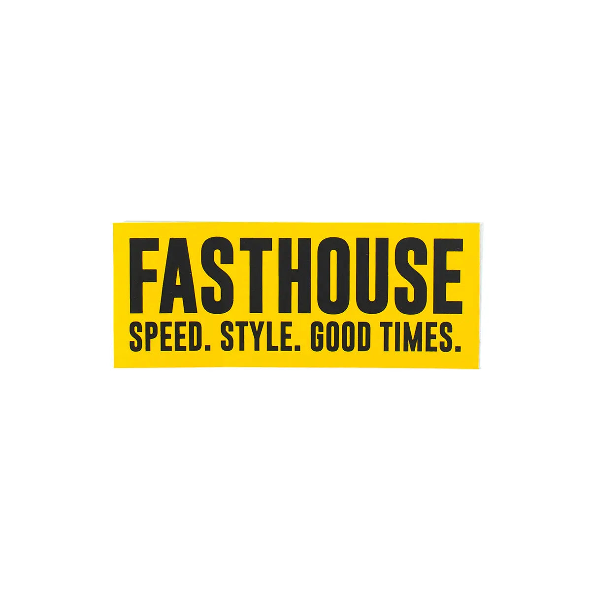 Yellow Good Times Sticker