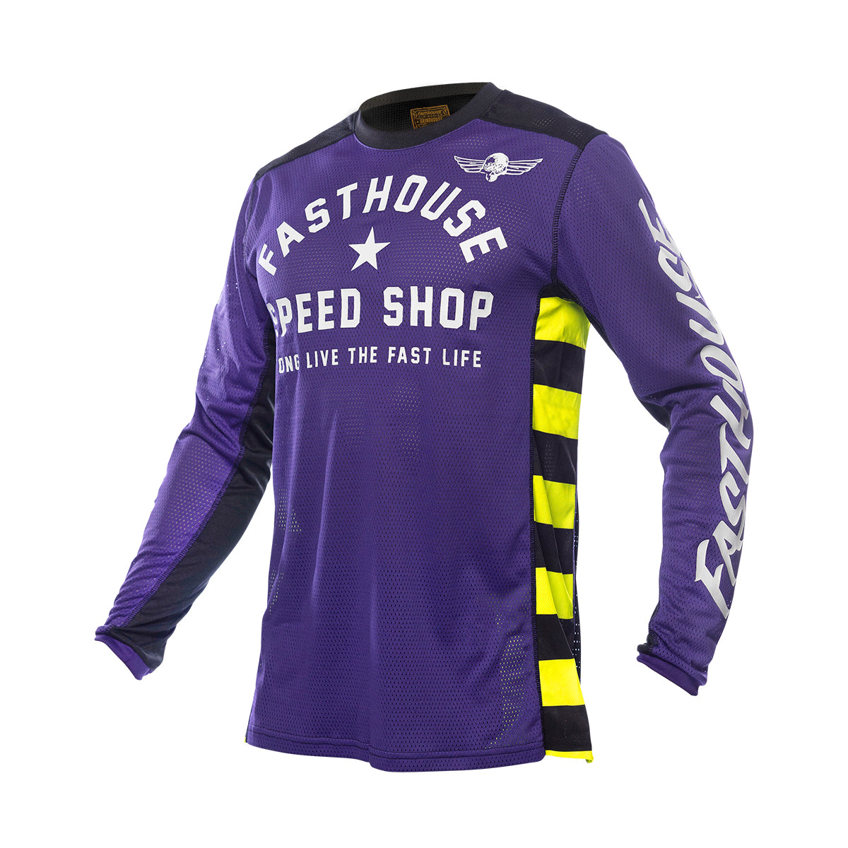 A/C Grindhouse Originals Youth Jersey - Purple/Black Fasthouse