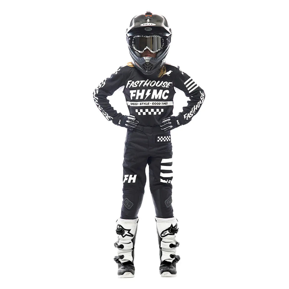 A/C Elrod Youth Pant - Black - Fasthouse