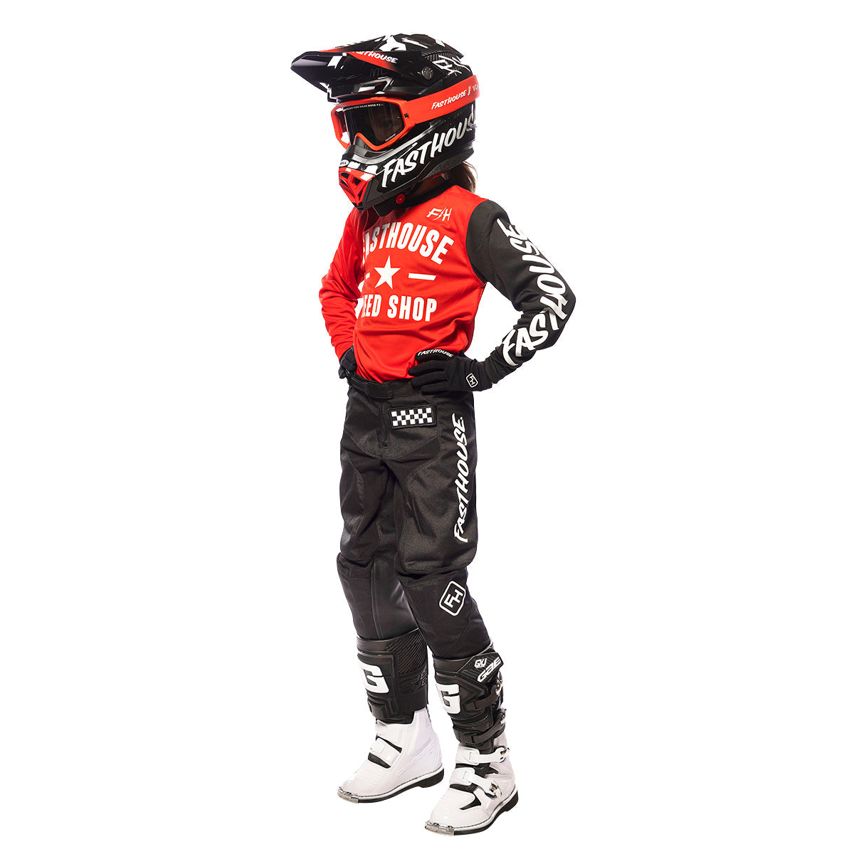 Carbon Youth Jersey - Red Closeout