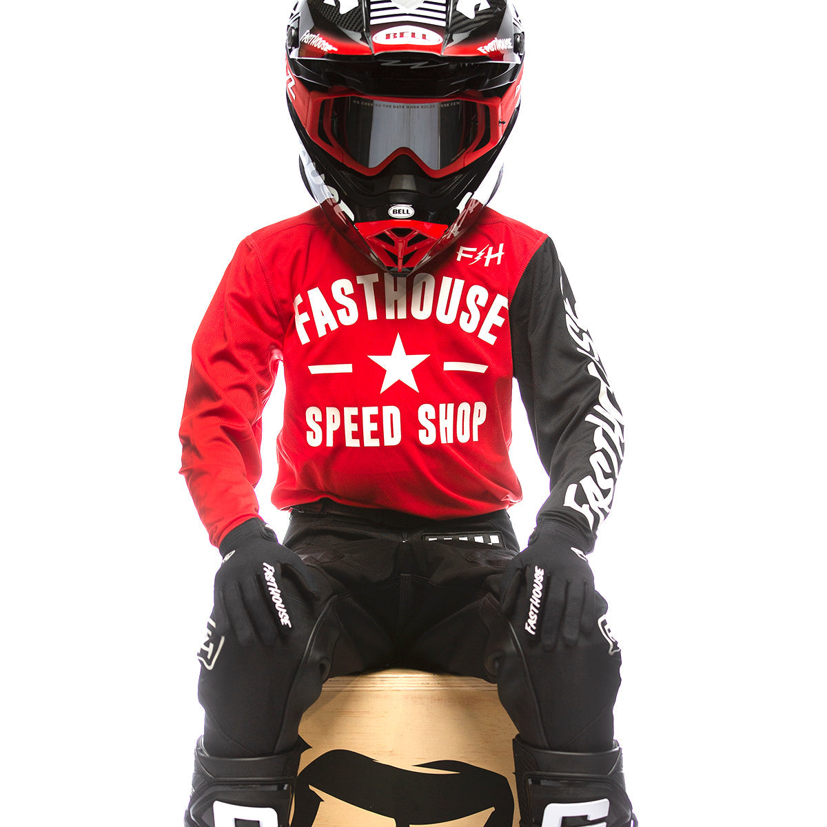 Carbon Youth Jersey - Red Closeout