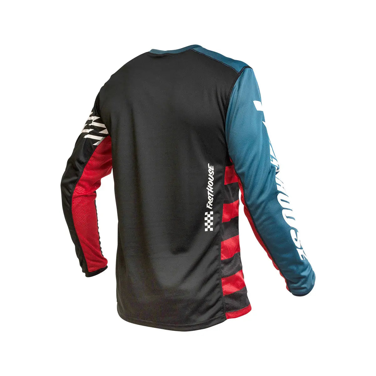 Classic Velocity LS Youth Jersey - Black/Indigo - Fasthouse