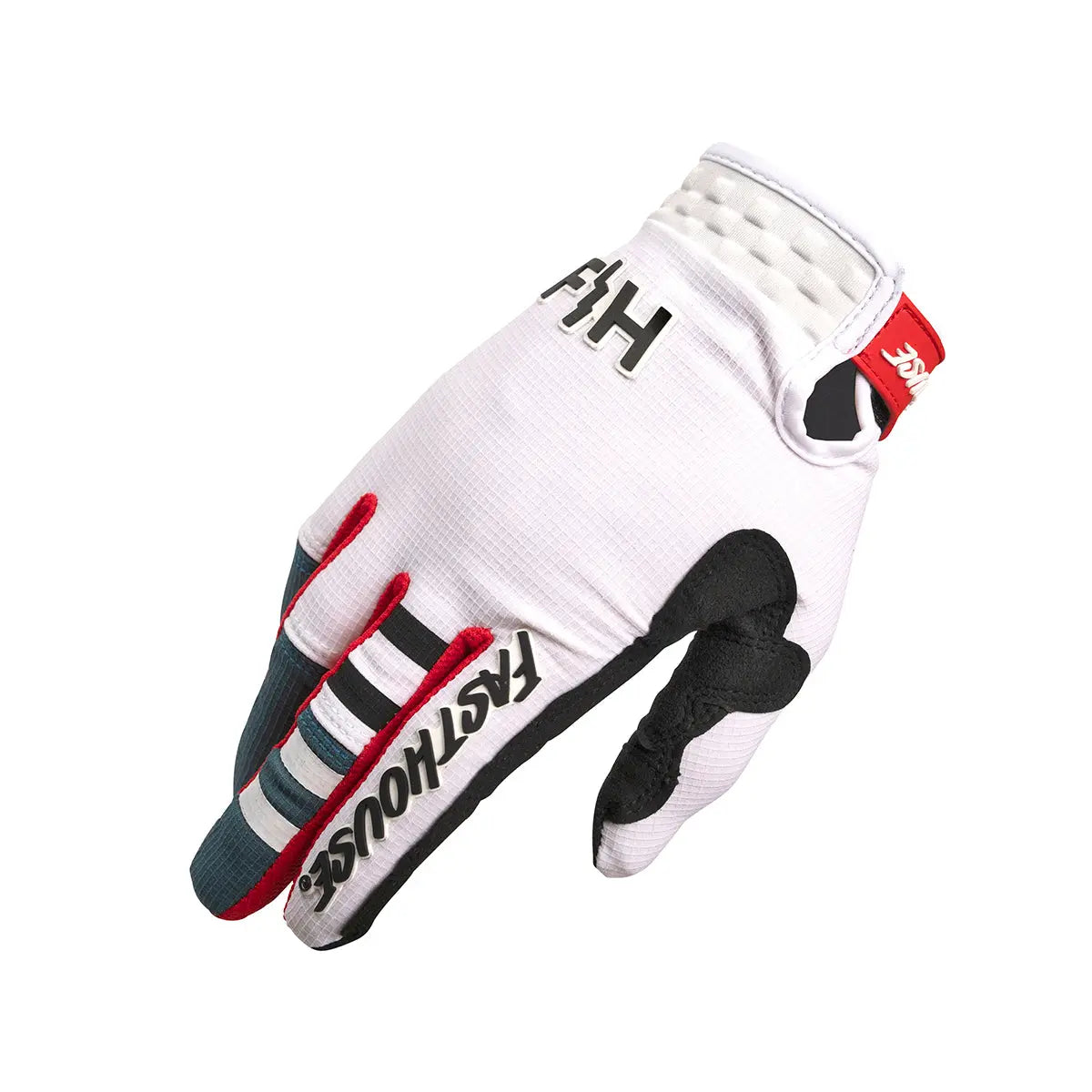 Elrod Astre Youth Glove - White/Slate - Fasthouse