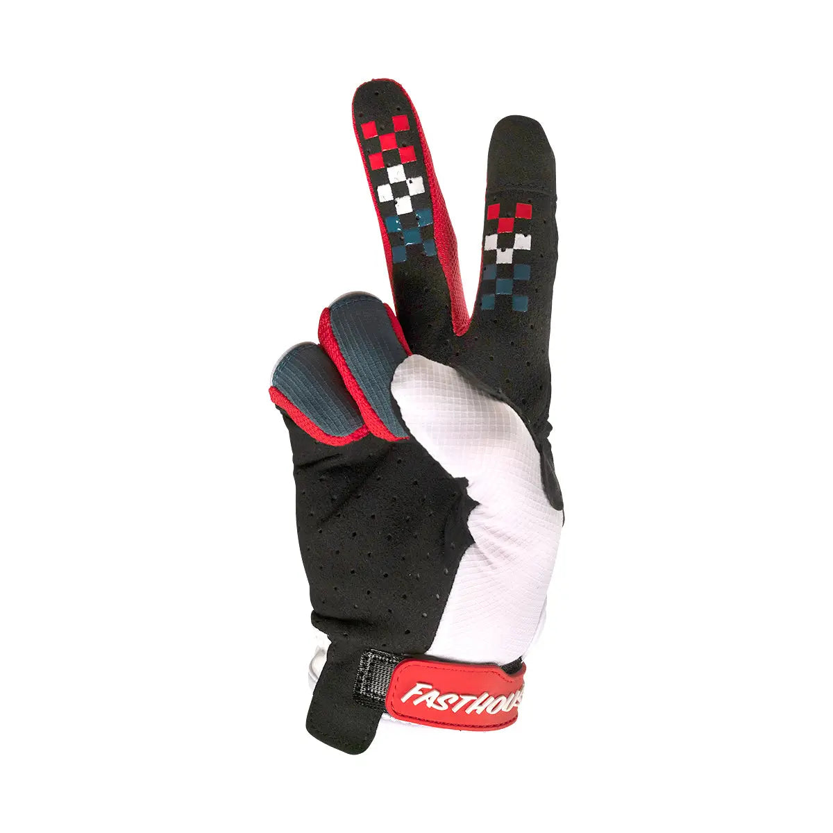 Elrod Astre Youth Glove - White/Slate - Fasthouse