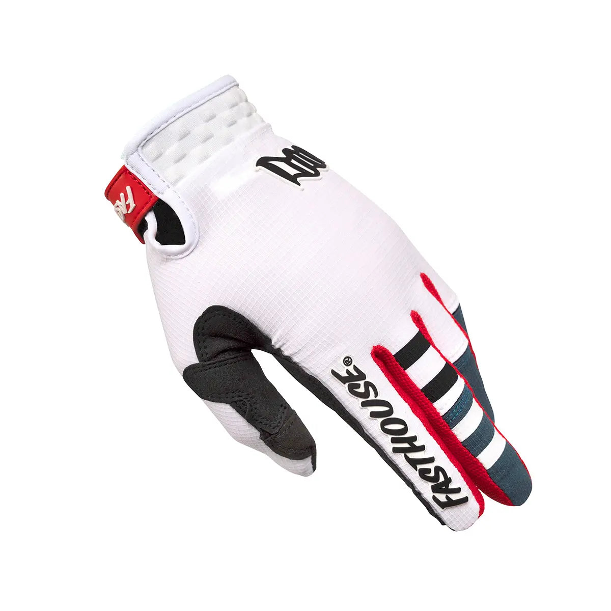 Elrod Astre Youth Glove - White/Slate - Fasthouse