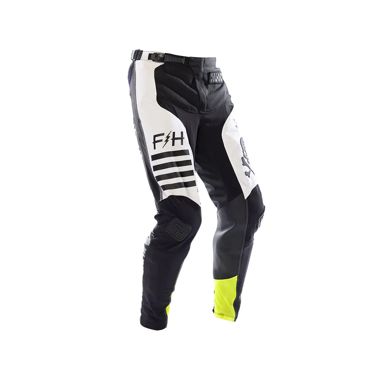 Elrod Rufio Youth Pant - White - Fasthouse