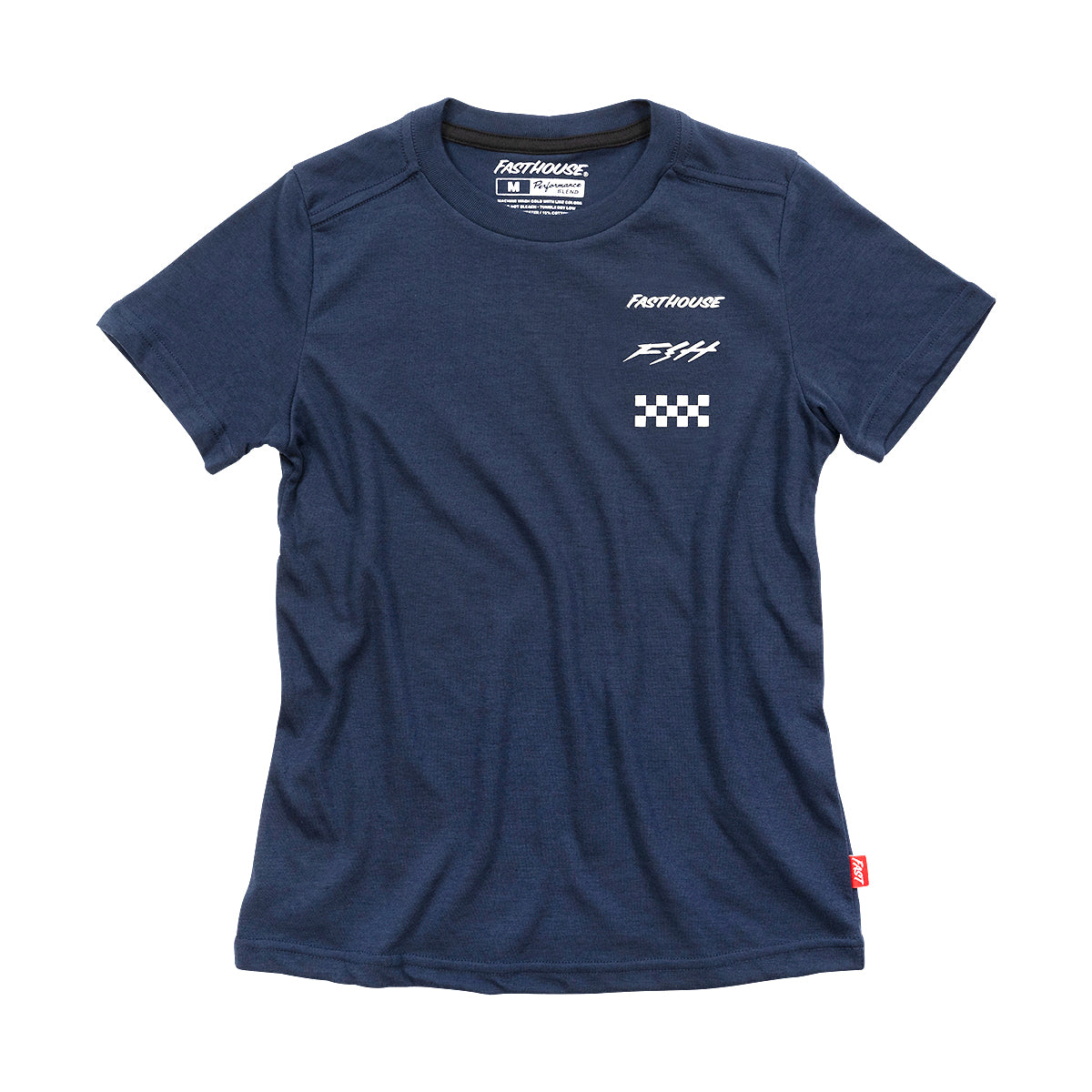 Evoke SS Youth Tech Tee - Midnight Navy Closeout
