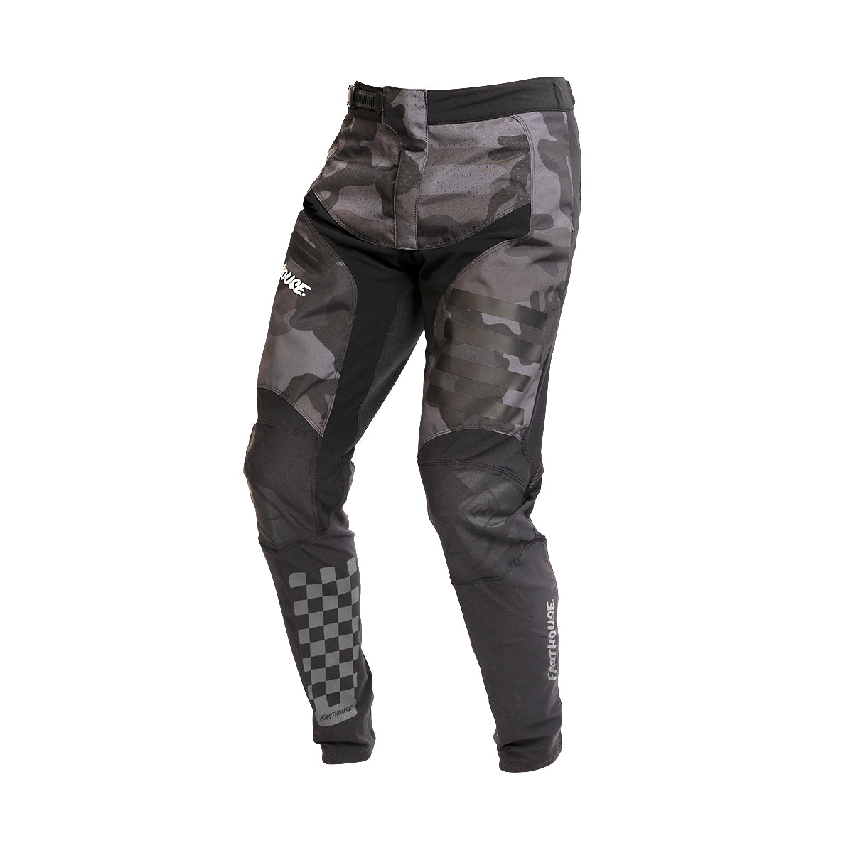 Fastline 2.0 Youth MTB Pant - Black/Camo Fasthouse