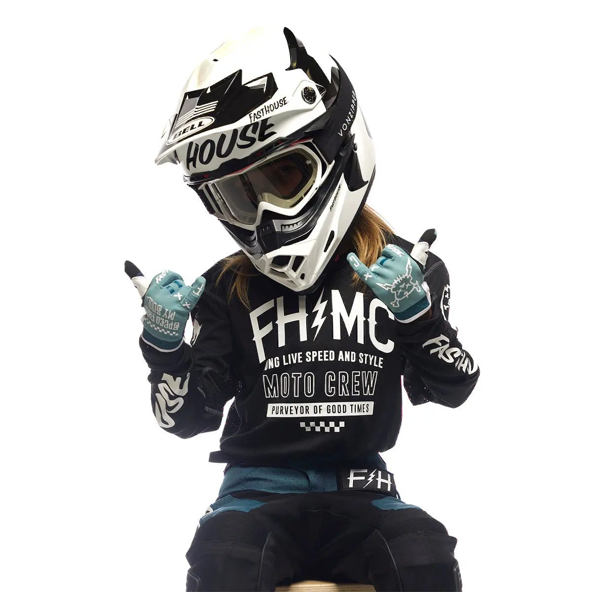 Grindhouse Cypher Youth Jersey - Black