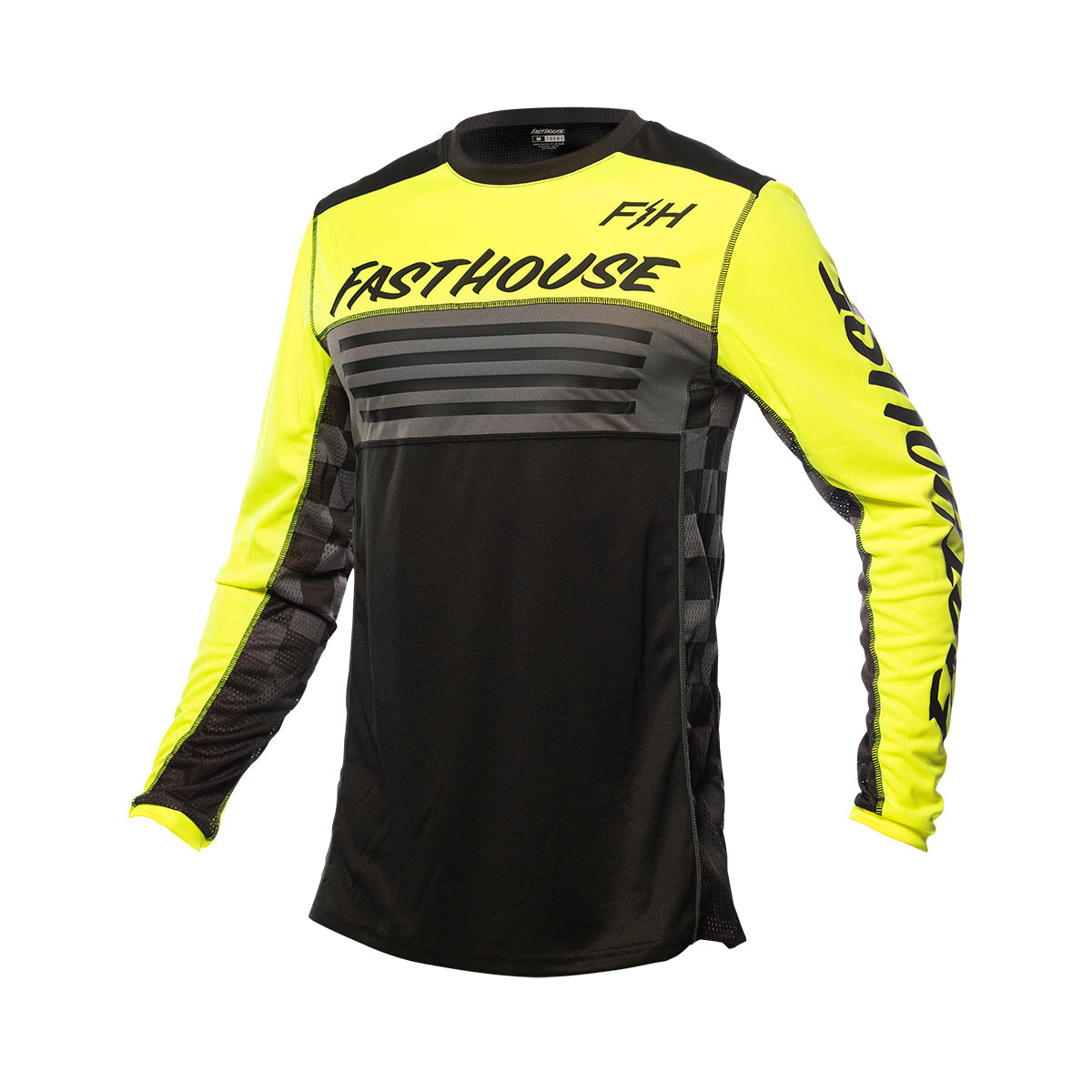 Grindhouse Omega Youth Jersey - High Viz/Black closeout