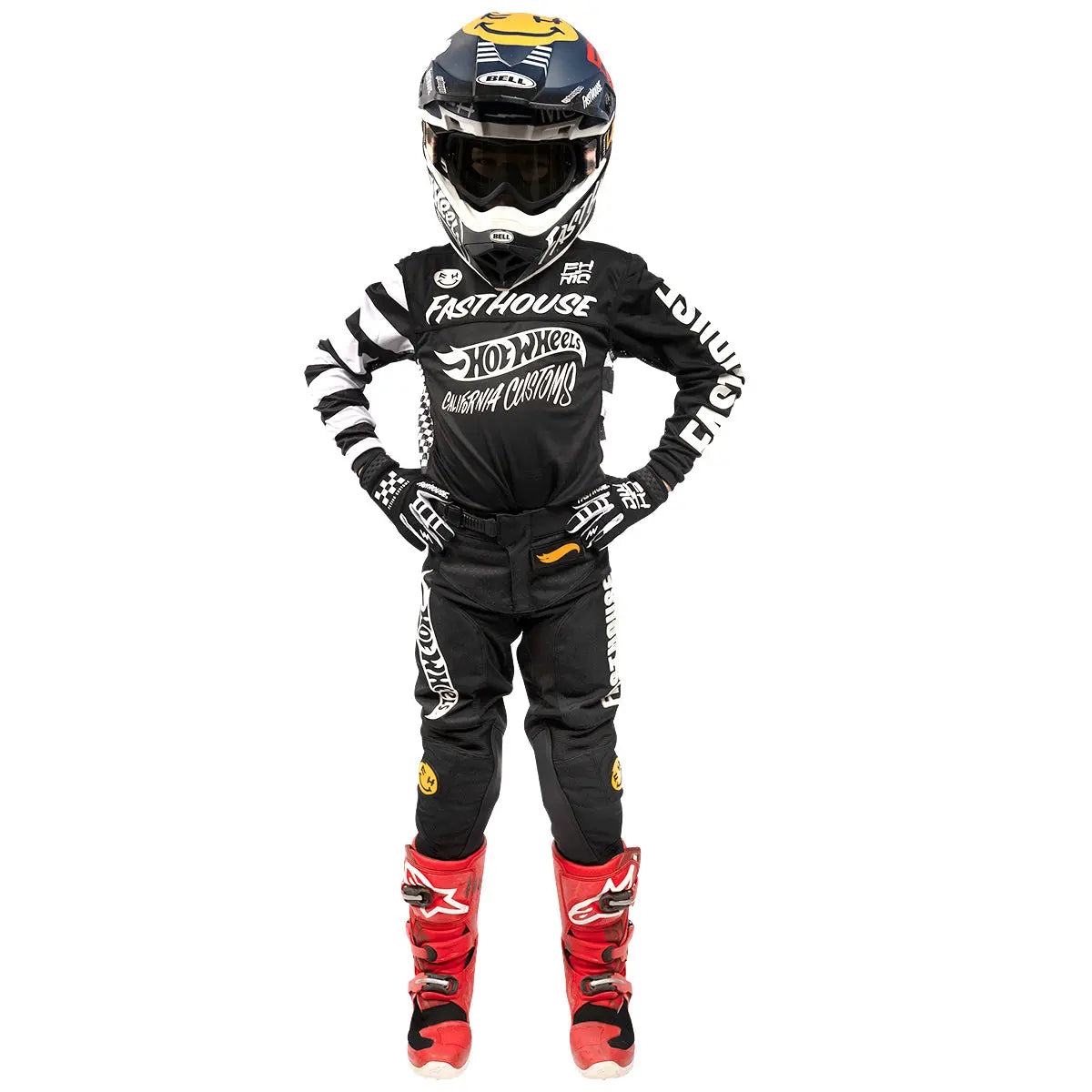 Hot Wheels Grindhouse Youth Pant - Black - Fasthouse