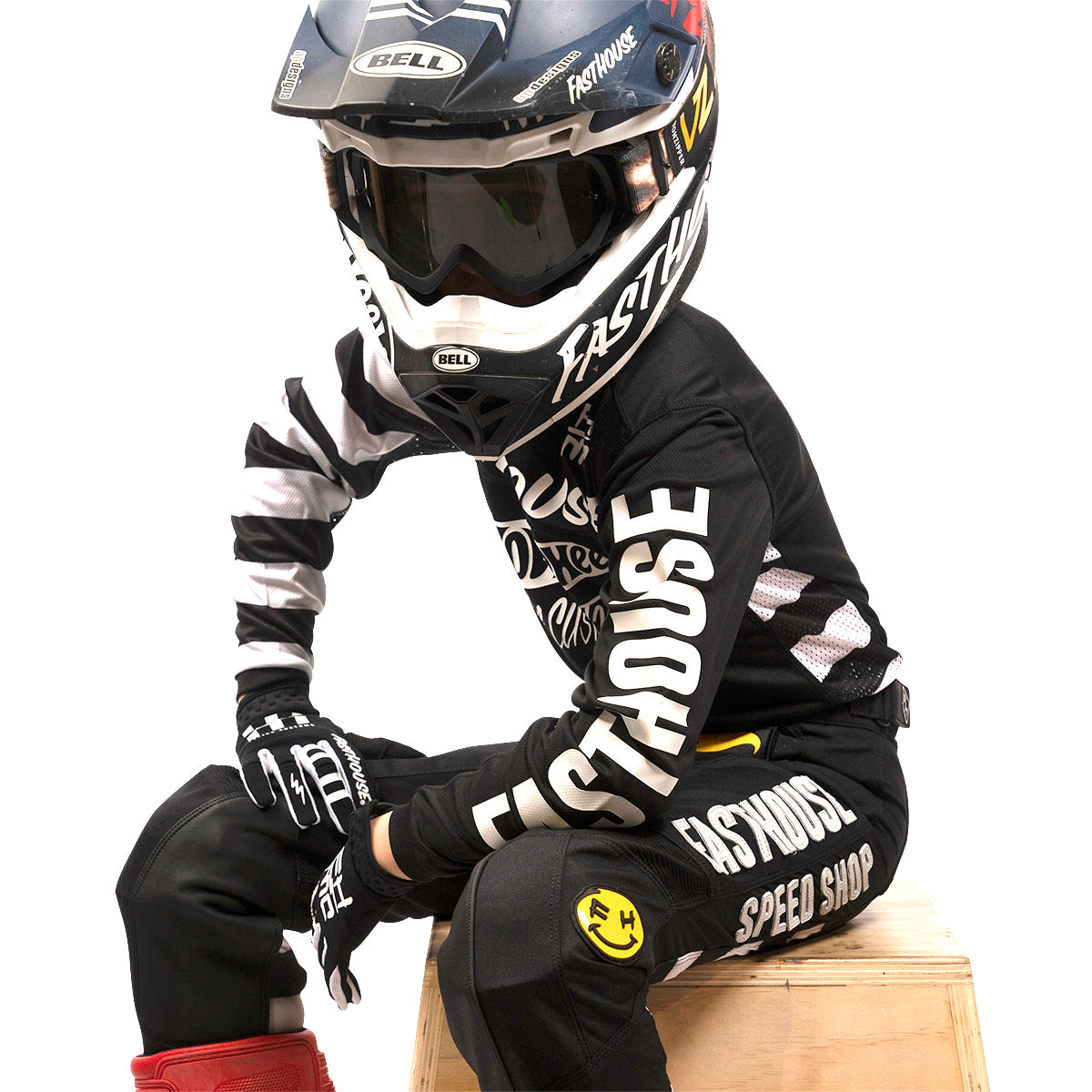 Hot Wheels Grindhouse Youth Jersey - Black Fasthouse