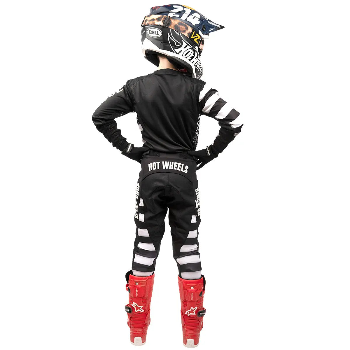 Hot Wheels Grindhouse Youth Pant - Black - Fasthouse