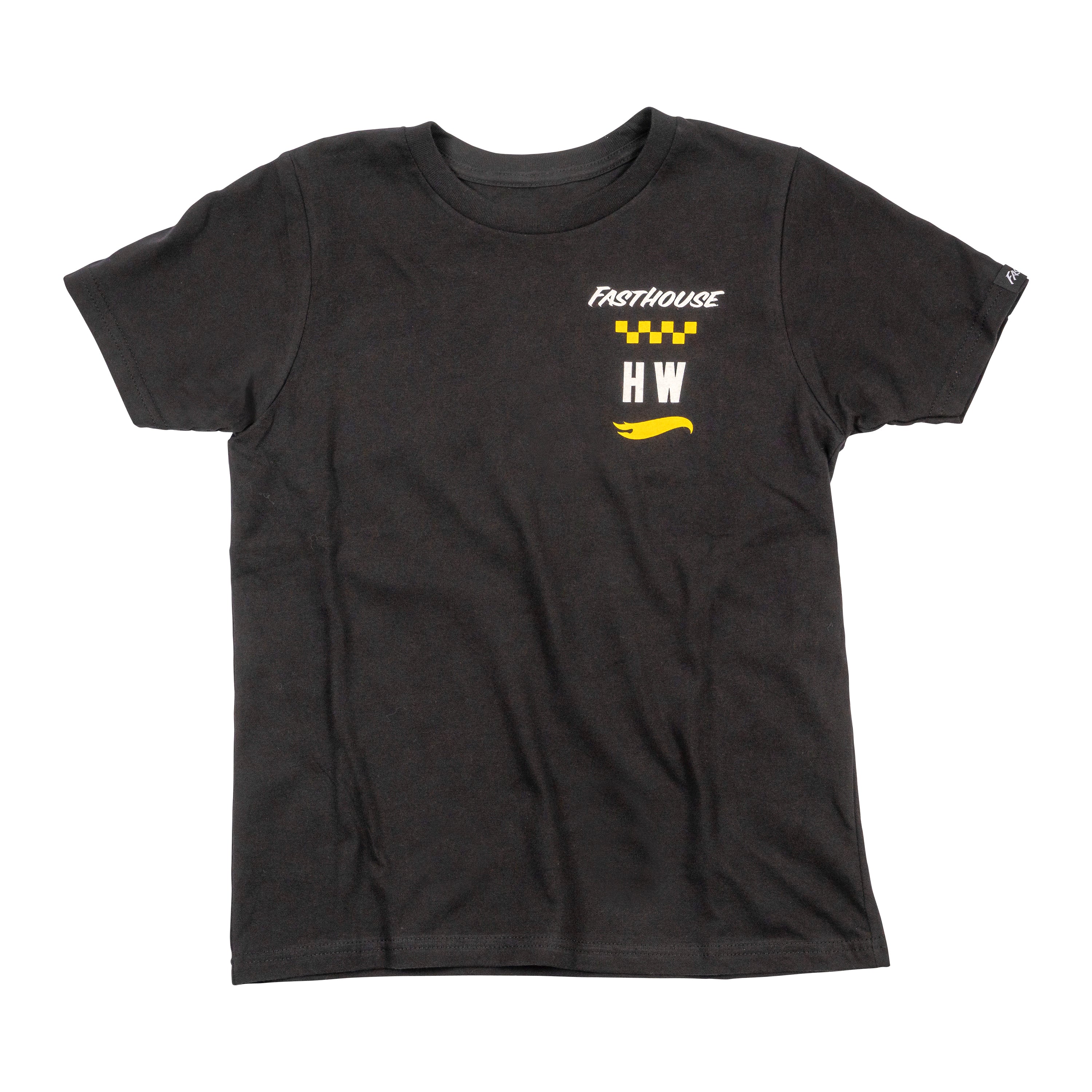 Hot Wheels Pennon Youth Tee - Black Fasthouse